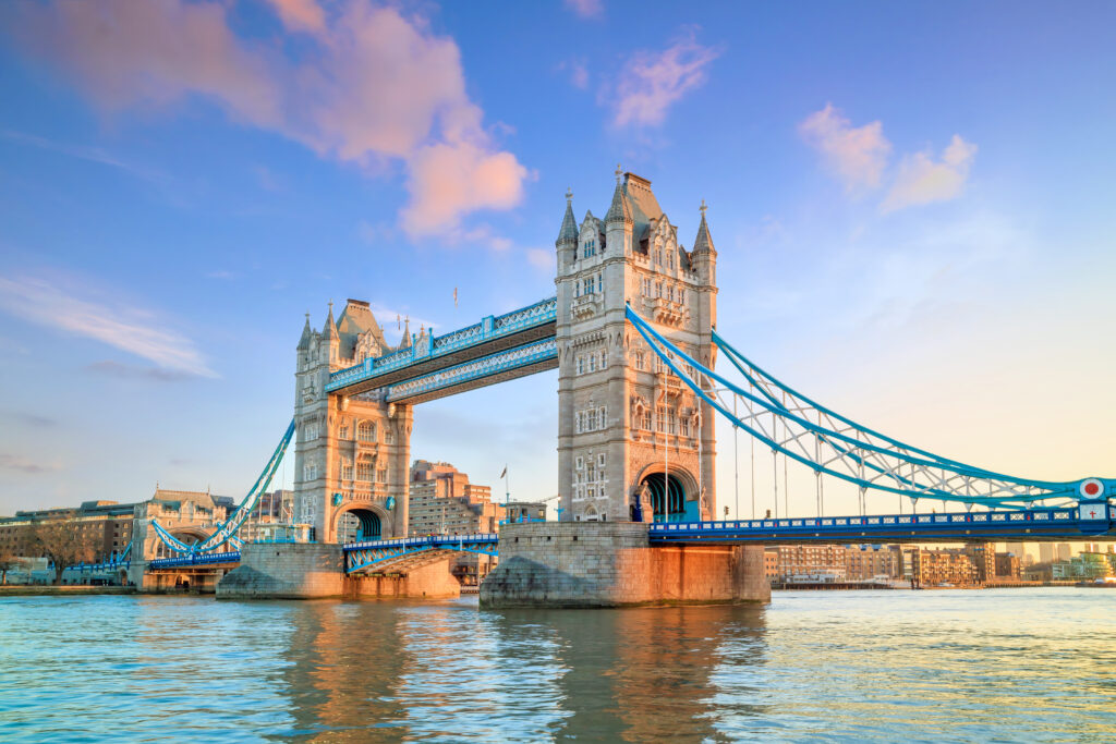 Que faire à Londres — bon plan 3 jours : Tower Bridge au coucher du soleil