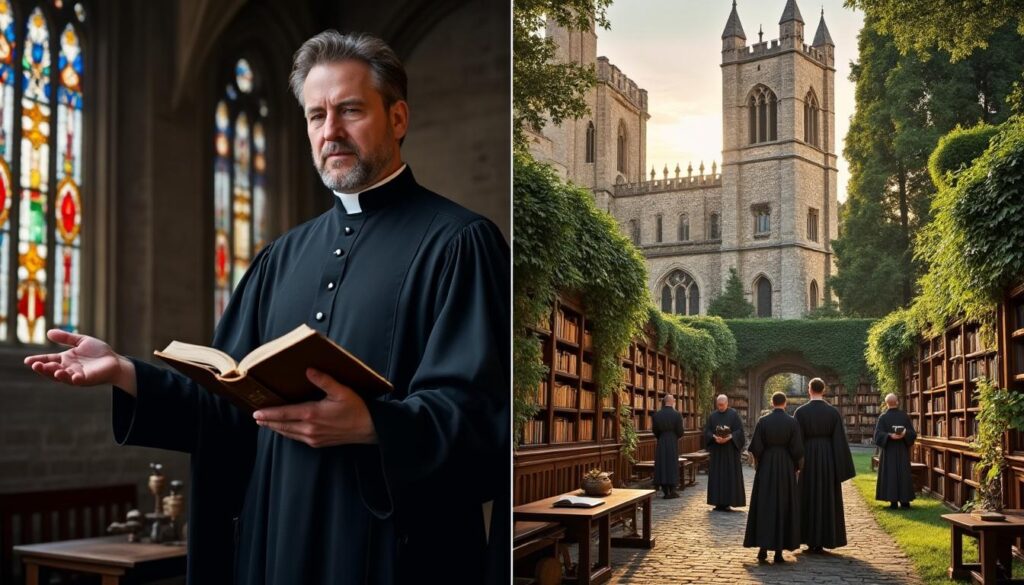 découvrez les différences entre un prêtre et l'abbaye de valmont, en explorant leurs rôles et fonctions au sein de la communauté religieuse.