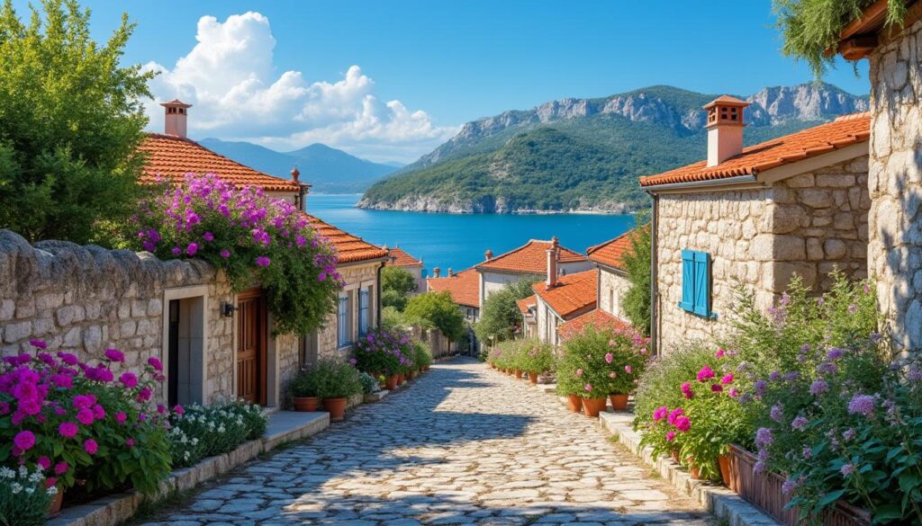 découvrez pristeg, un village authentique niché en dalmatie du nord, croatie. profitez d'un cadre naturel préservé, d'une riche culture locale et d'une ambiance authentique pour des vacances inoubliables.