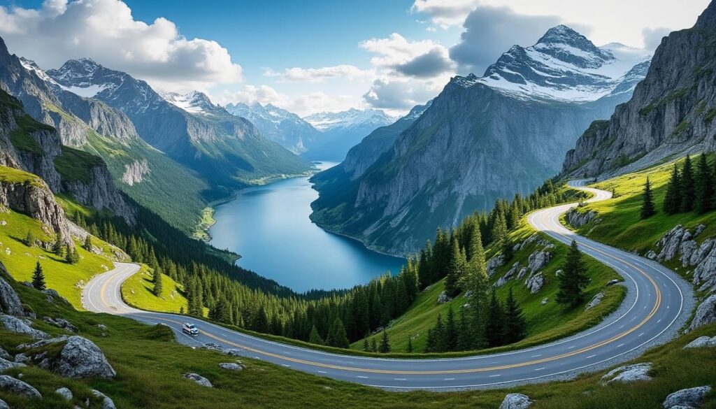 découvrez aurlandsfjellet, la route panoramique incontournable en norvège. guide complet pour explorer ses paysages spectaculaires, conseils pratiques et itinéraires.