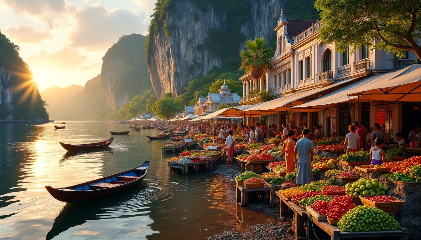 découvrez krong kampot au cambodge avec notre guide complet des sites incontournables à visiter, entre paysages naturels, patrimoine culturel et activités authentiques.