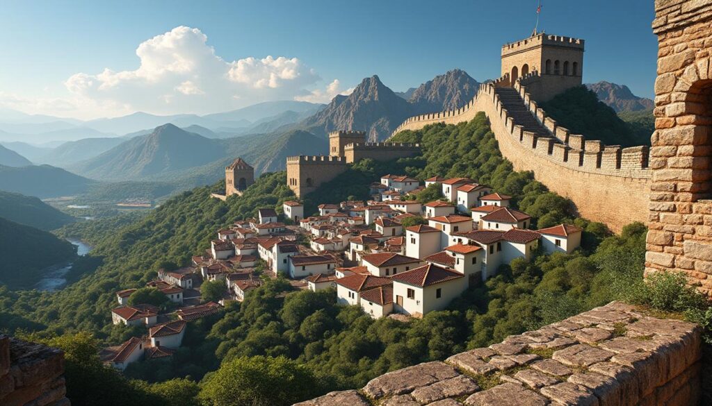 découvrez la muraille de chine espagnole et partez à la découverte des impressionnantes murailles de finestras, un site historique fascinant à explorer.
