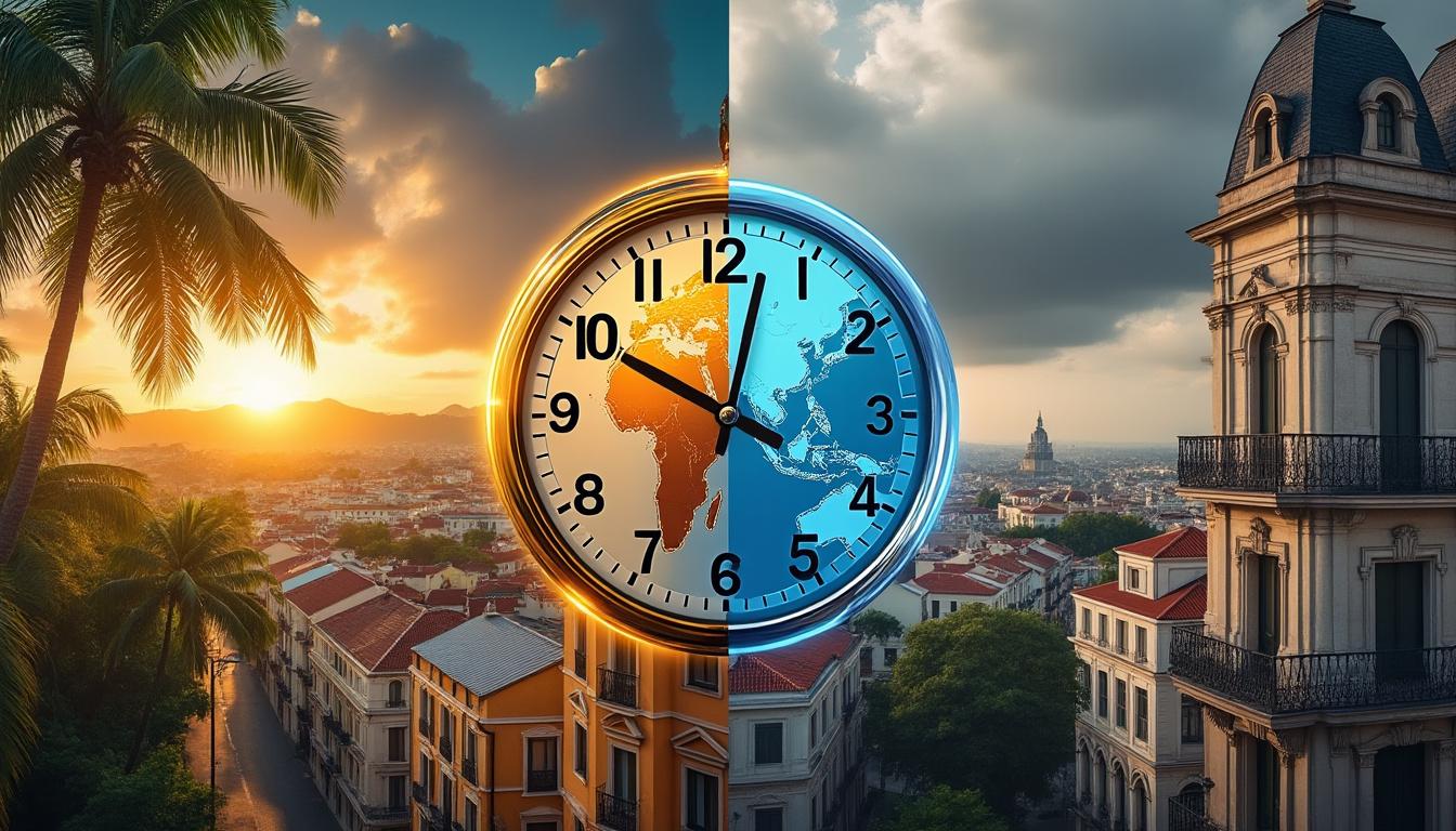 découvrez l'heure à cayenne, son fuseau horaire et le décalage horaire avec la france pour organiser vos communications et déplacements en toute simplicité.