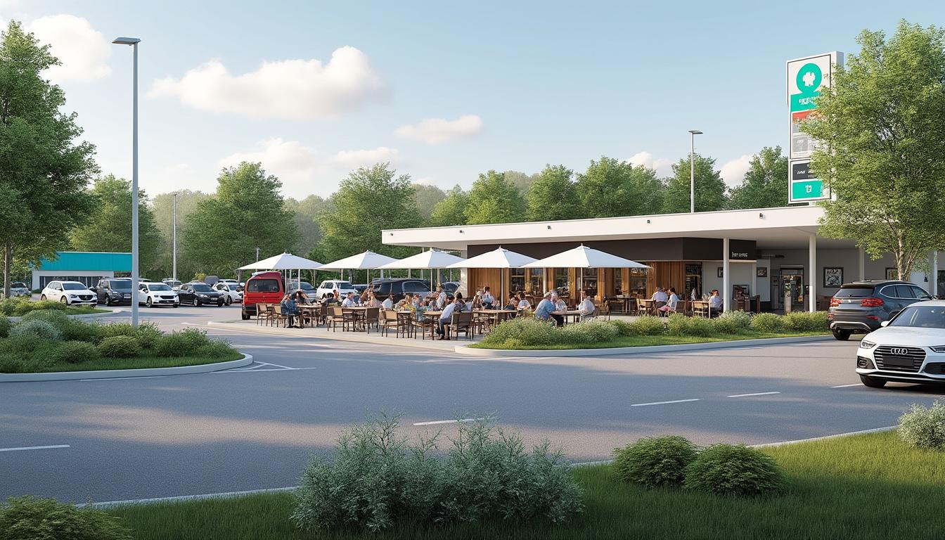 découvrez l'aire du haut forez sud sur l'a89, offrant des services complets, des options de restauration variées et une station accueillante pour votre confort lors de votre voyage.