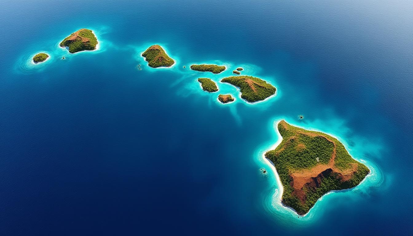 découvrez la carte du monde d'hawaï avec la localisation précise et une présentation détaillée des îles principales pour mieux explorer cet archipel paradisiaque.