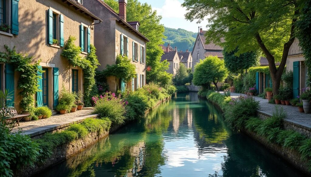 découvrez la petite venise verte du puy de dôme, un village pittoresque entouré d'une nature préservée, idéal pour les amoureux de paysages authentiques et de tranquillité.