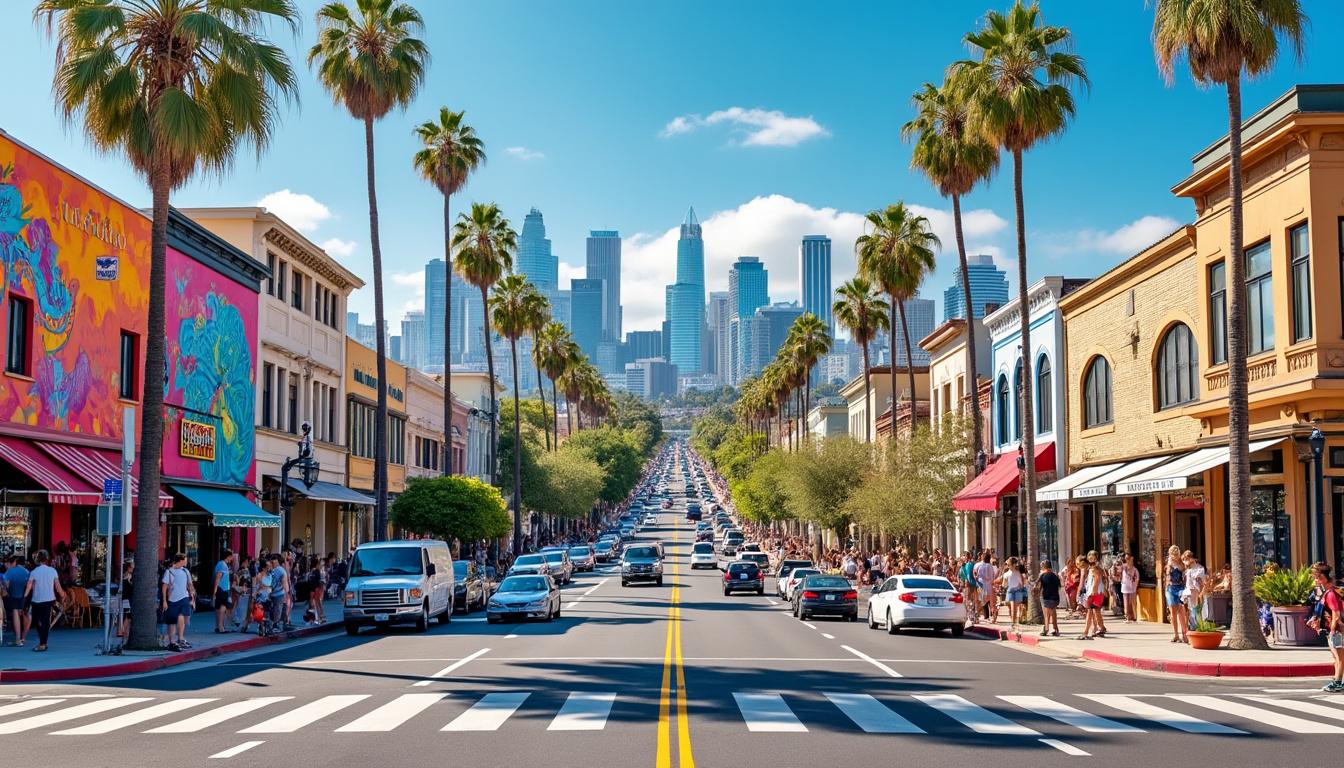 découvrez les quartiers incontournables de los angeles à visiter en 2024, entre culture, gastronomie et attractions uniques pour un voyage mémorable.