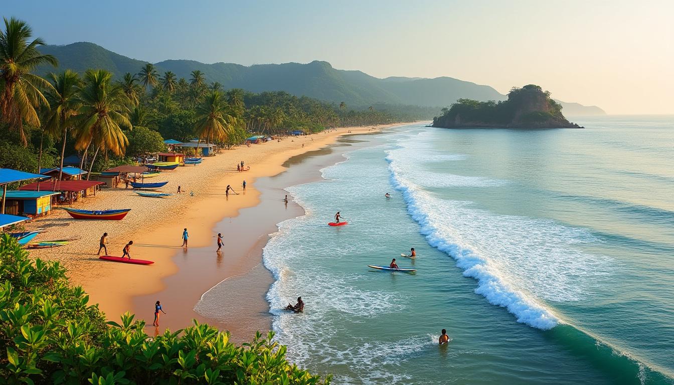 découvrez hiriketiya au sri lanka avec notre guide complet pour surfer sur ses vagues idéales et explorer ses magnifiques paysages et attractions locales.