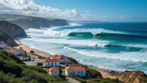 découvrez nazaré au portugal, célèbre pour ses vagues géantes impressionnantes. explorez notre guide complet pour surfer, visiter les lieux incontournables et profiter de cette destination unique.