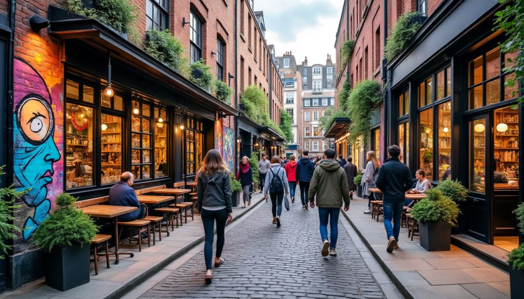 découvrez shoreditch à londres, un quartier créatif et tendance. notre guide complet vous plonge dans ses meilleures adresses, son art urbain, ses restaurants branchés et son atmosphère unique.