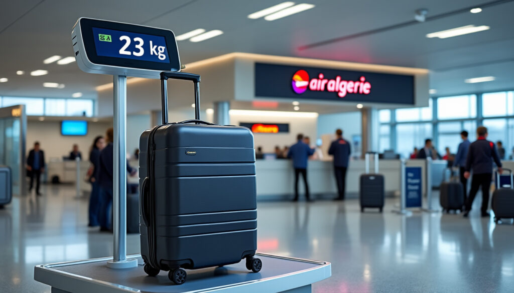 découvrez les tarifs et conditions pour un bagage supplémentaire de 23 kg avec air algérie. informez-vous sur les prix, les règles et facilitez votre voyage.