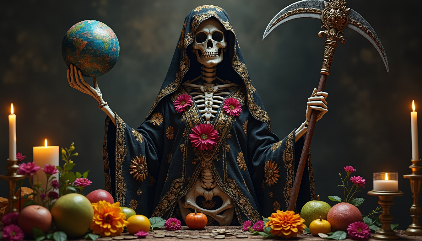 découvrez la signification, le culte et les symboles essentiels de santa muerte, la figure emblématique vénérée au mexique pour la protection et la spiritualité.