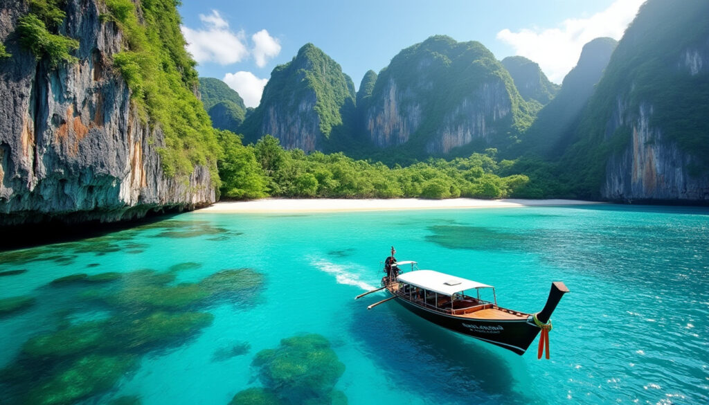 découvrez comment vous rendre de koh phi phi don à maya bay en 2025 avec notre guide complet : conseils pratiques, options de transport et astuces pour une excursion réussie.