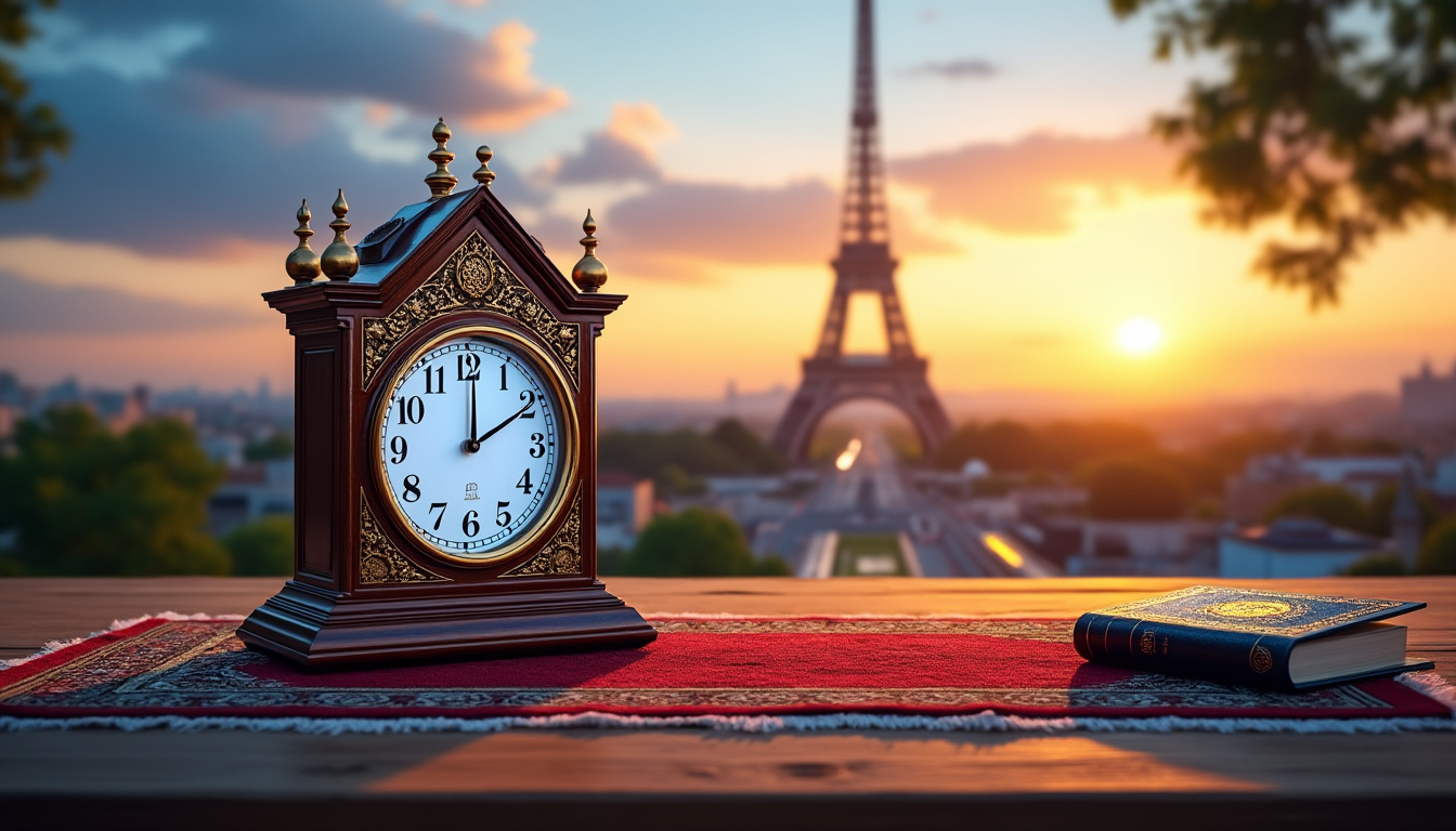 découvrez l'heure précise du fajr à paris aujourd'hui ainsi que le calendrier complet des prières pour bien organiser vos moments de recueillement.