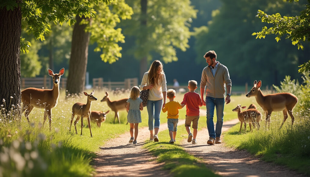 découvrez le parc du touron en dordogne, une destination idéale pour une visite familiale alliant nature préservée et rencontre avec des animaux. activités ludiques pour petits et grands garantis !
