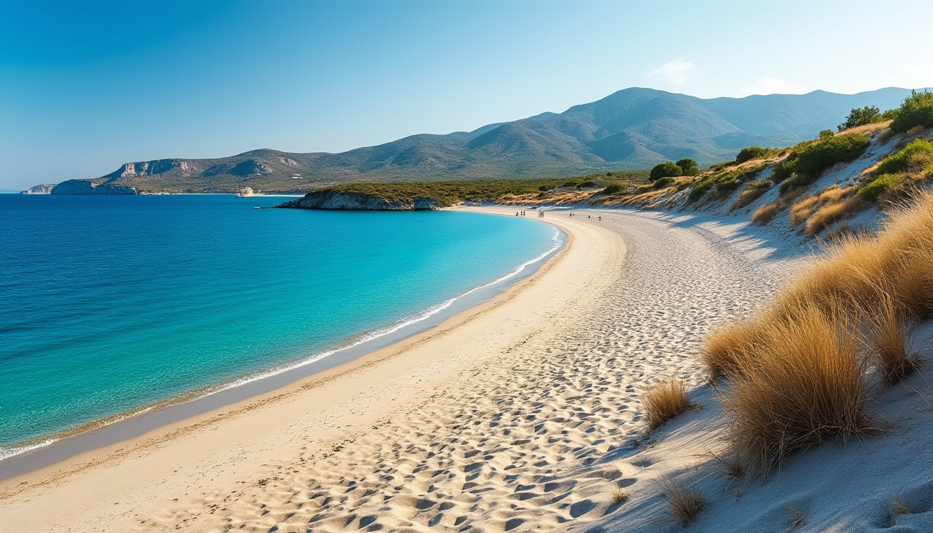 découvrez la plage sauvage d’halikounas, à corfou : dunes préservées, eaux turquoise et nature intacte pour une escapade loin de la foule.